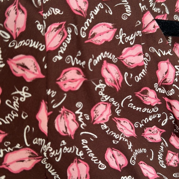 Vintage Diane von Furstenberg L'Amour Midi Dress - Picture 7 of 10